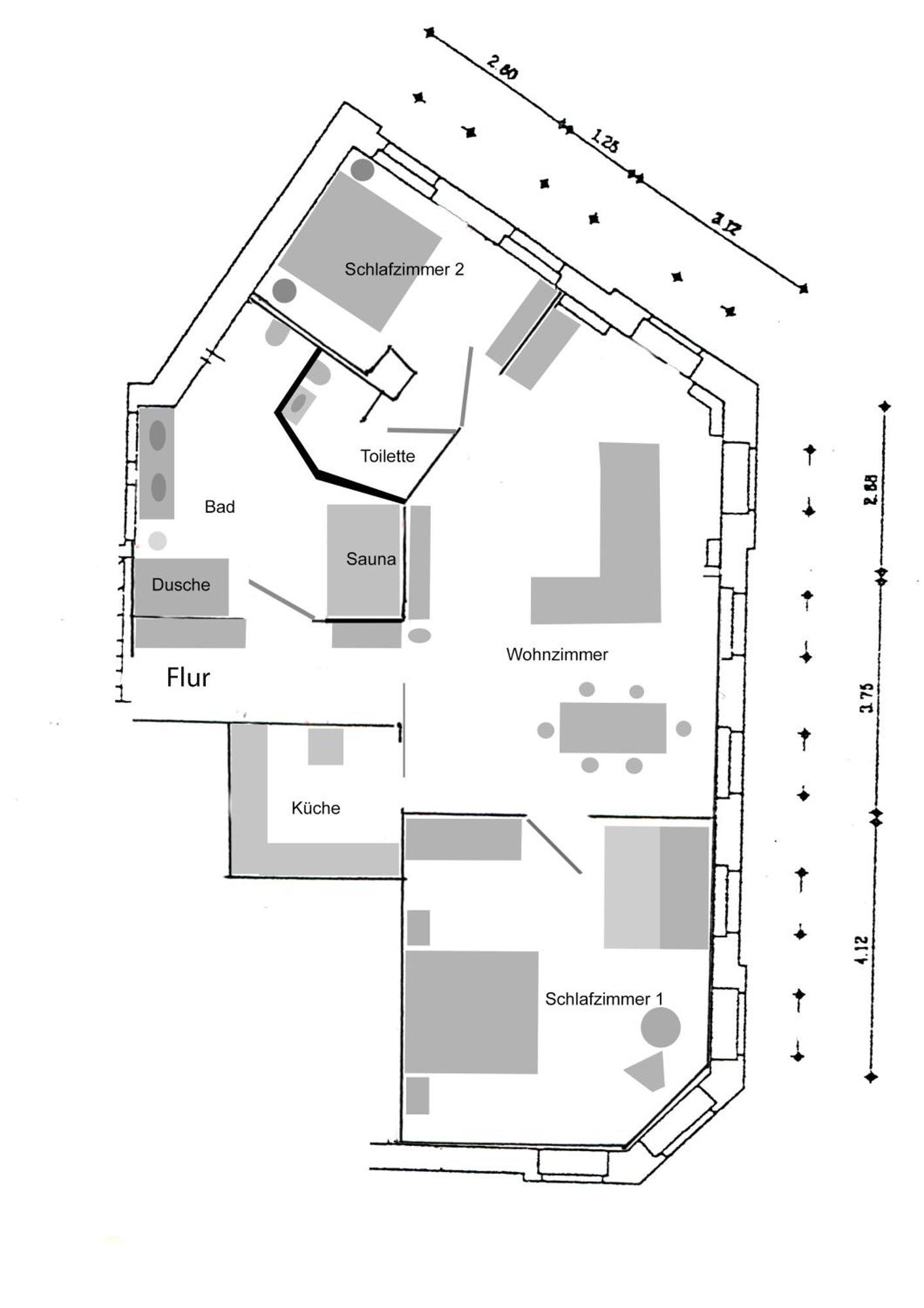 Apartment Kronprinz Zentral Mit Infrarot-Sauna Eisenach Exterior foto